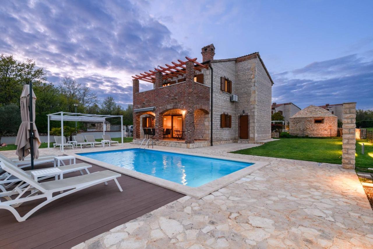 Paradis Villa Stone Queen With Heated Pool Butkovići Kültér fotó