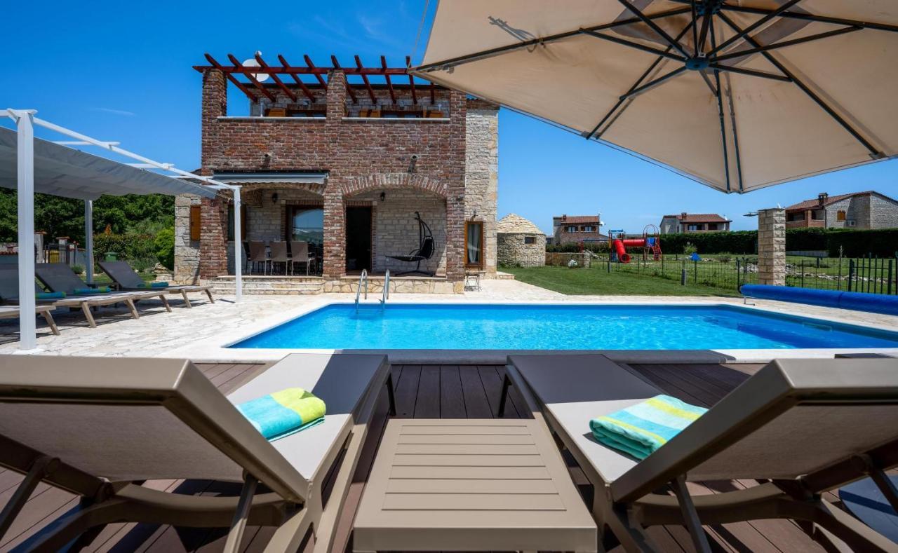 Paradis Villa Stone Queen With Heated Pool Butkovići Kültér fotó